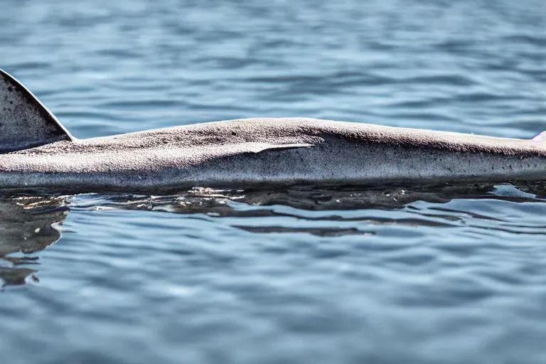 Image similar to a land shark, hyper realistic photography