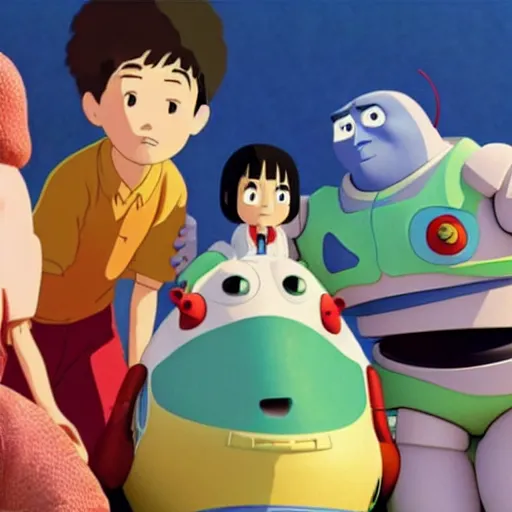 Image similar to spirited away in pixar's toy story