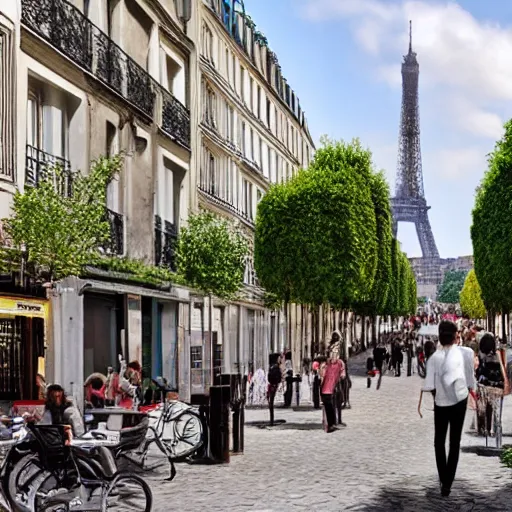 Image similar to quartier latin in paris in 2 0 2 0