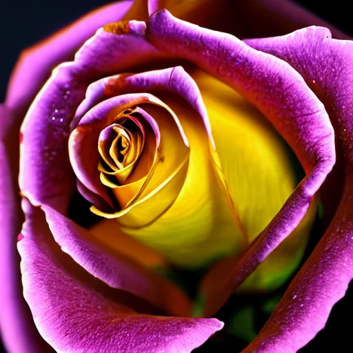 Image similar to Photo of a Rose, highly detailed, studio lighting, award winning.