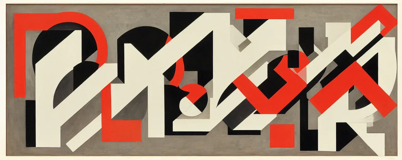 Prompt: a typographic painting of words and letters, by El Lissitzky, oil paint, constructivism, Concrete poetry, abstract, words, Highly Detailed