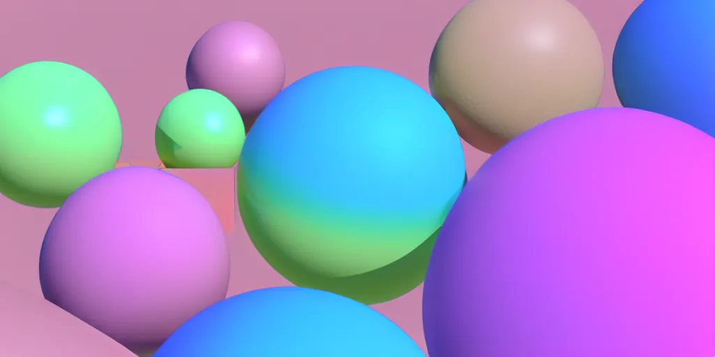 Image similar to A 3d render of pastel colored liquid spheres and lines stick together in a abstract shape. Geometric shaped. render, low angle camera, detailed shading, vray octane, redshift. ray tracing. volumetric lighting. micro details, Hyper detailed, 8K3d, Trending on Artstation. rendered in cinema4d, Hyper realism.