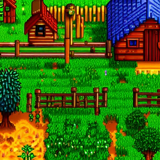 Prompt: stardew valley photorealistic photo 4 k