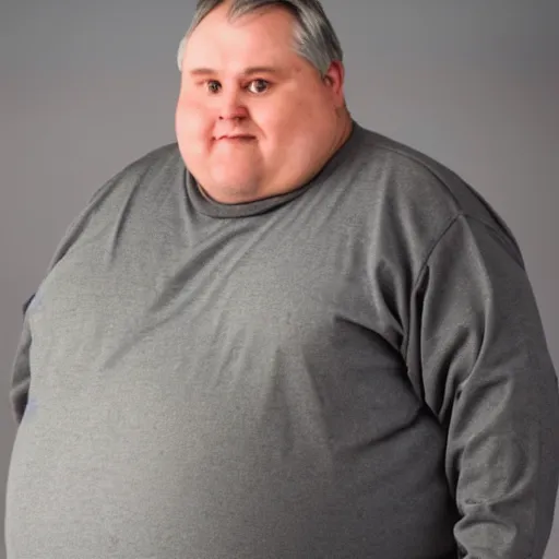 Prompt: the fattest human alive
