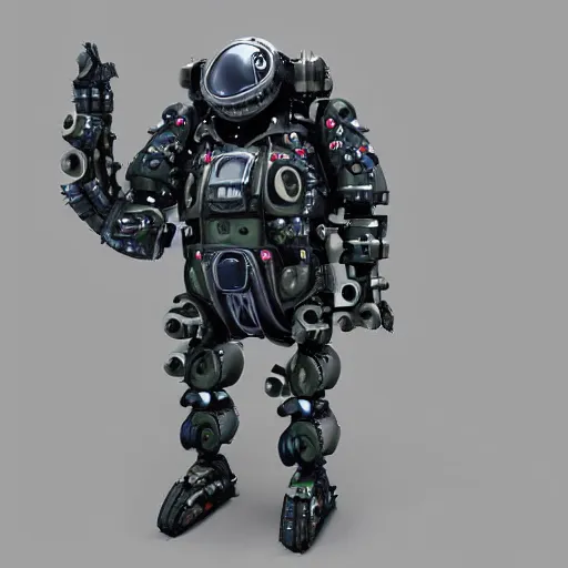 Image similar to boris johnson mech suit