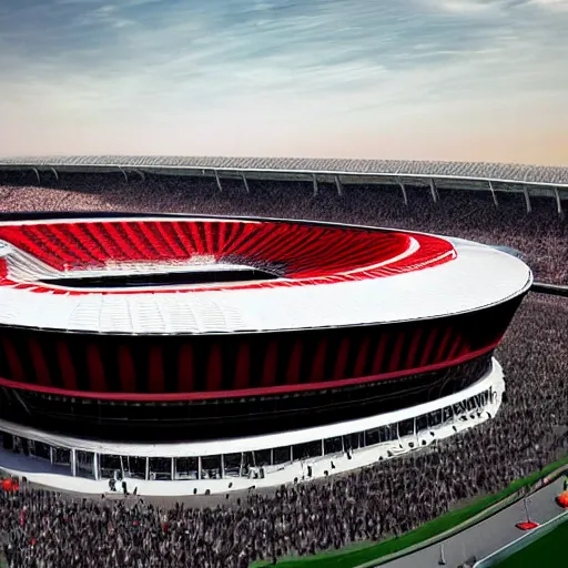 Prompt: ac Milan new stadium,