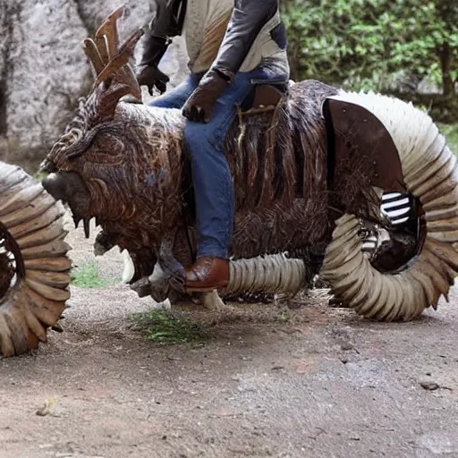 Image similar to real life hog rider