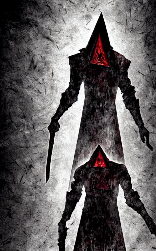 Image similar to pyramid head from silent hill