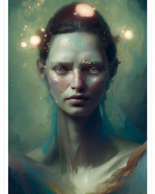 Prompt: of augean stables, imperil, beauty portrait by greg rutkowski, peter mohrbacher, hilma af klint, moebius, victo ngai, sharp focus, global illumination, highly detailed, masterpiece, award winning, post processing