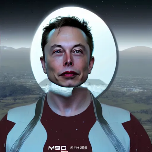 Image similar to Elon Musk with tusks, 8k ultra realistic, award winning, unreal engine 5, masterpiece