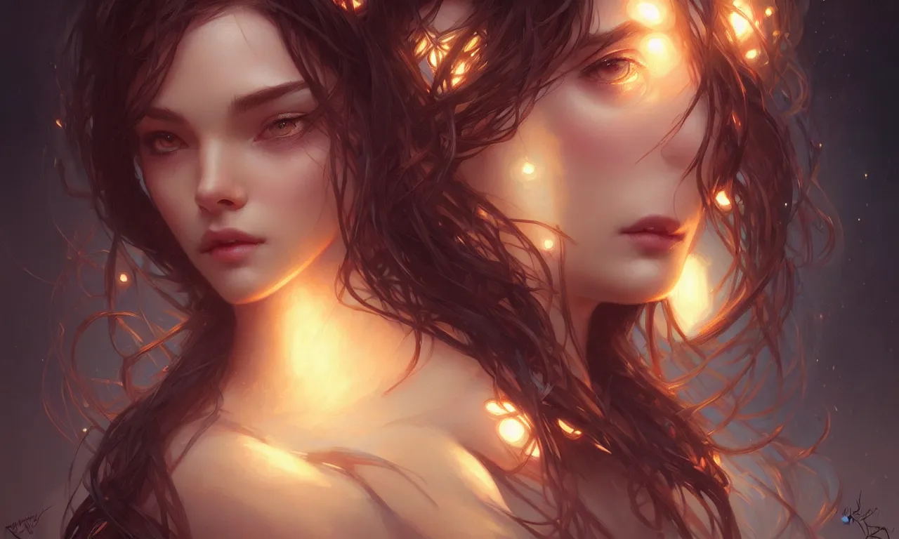 Image similar to Kirbycloseup filled background around face, dark light night, intricate, elegant, sharp focus, illustration, highly detailed, digital painting, concept art, matte, art by WLOP and Artgerm and Greg Rutkowski and Alphonse Mucha, masterpiece