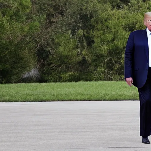 Image similar to donald trump wearing the marvel black panther costume with no mask and his face is showing, sharp