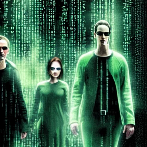 Image similar to escaping the matrix