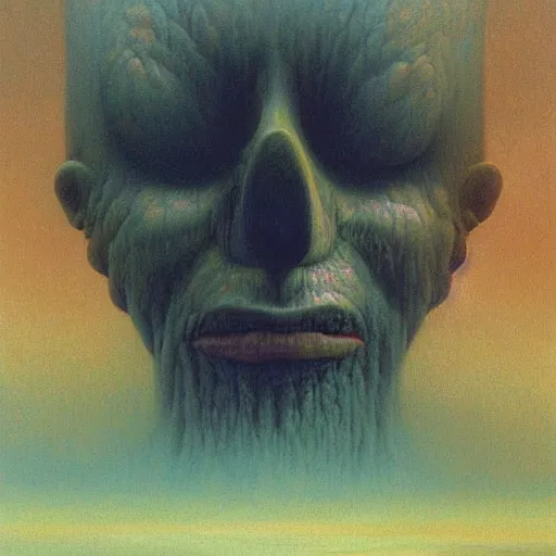 Prompt: axel!!!! from kingdom hearts!!!!, by zdzislaw beksinski, oil on canvas