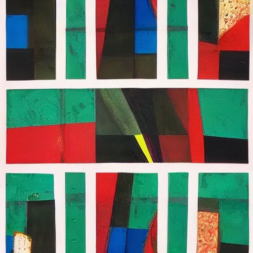 Image similar to A beautiful collage. We are racers on an endless highway, driving at each other at high speeds, deciding whether or not to turn away at the last minute. by Howard Hodgkin romantic