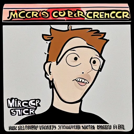 Image similar to jack stauber micropop cover art