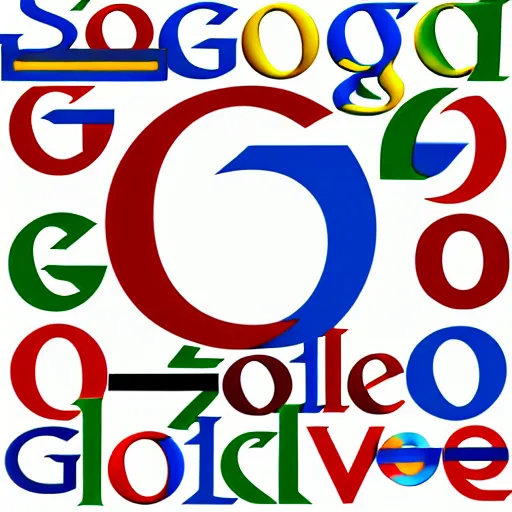 Prompt: vector graphic of the google logo