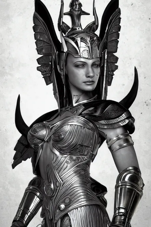 Image similar to Mystical Atlantean Cyborg, Regal, Realistic, Refined, full portrait of a beautiful female Anubis Valkyrie Warrior, Detailed Digital Art, Oil Painting, William-Adolphe Bouguereau, Steampunk, Walt Disney (1937), dynamic lighting, very beautiful, character illustration by Art Frahm, François Boucher, Highly Detailed, Cinematic Lighting, Unreal Engine, 8k, HD