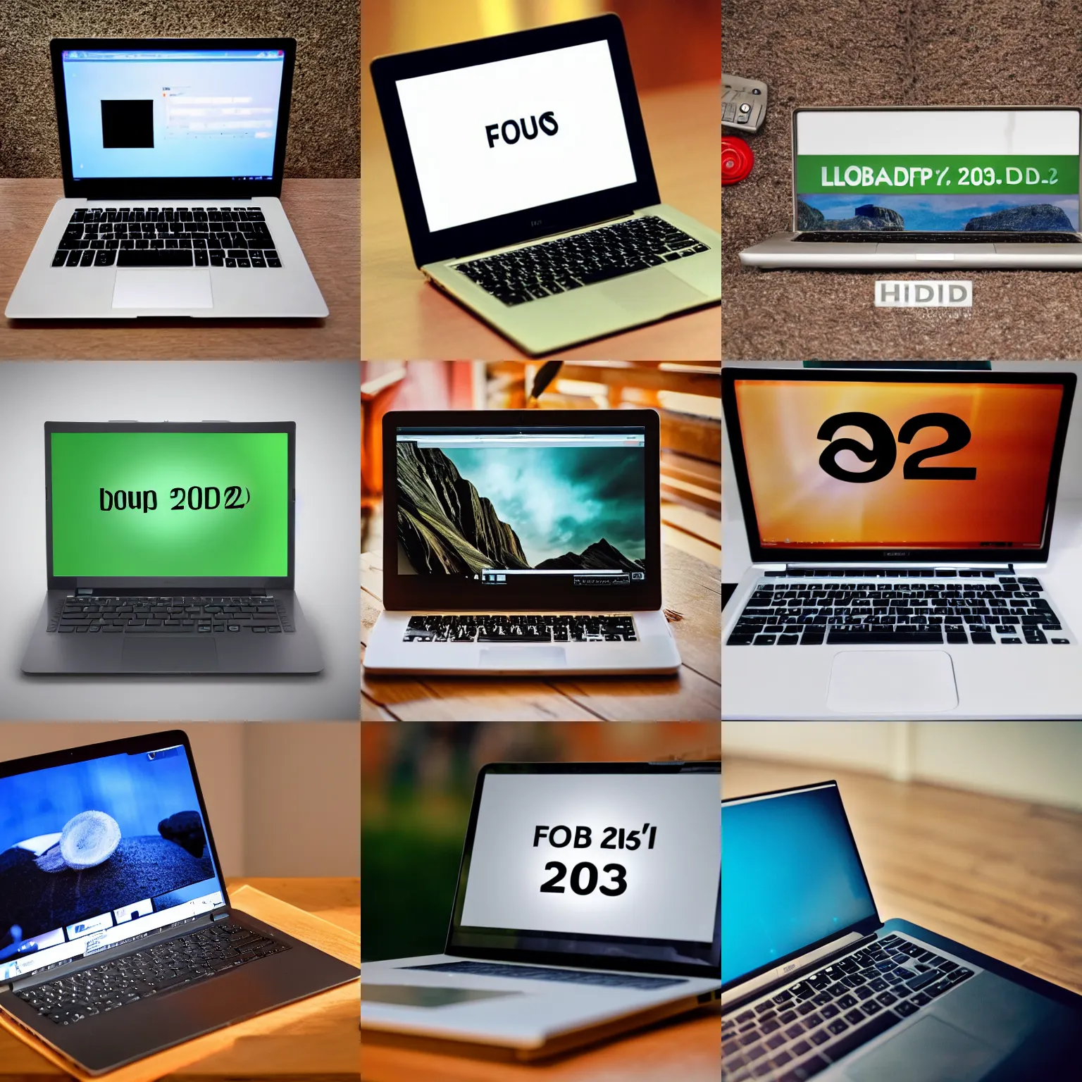 Prompt: <photo hd focus='laptop' year='2030'>My laptop</photo>