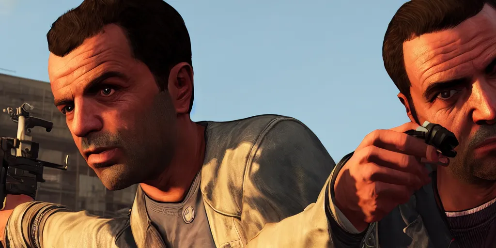 Prompt: grand theft auto vi main character portrait, award - winning, stunningly realistic, volumetric lighting, coherent, no artifacts, cinematic, atmospheric, studio quality