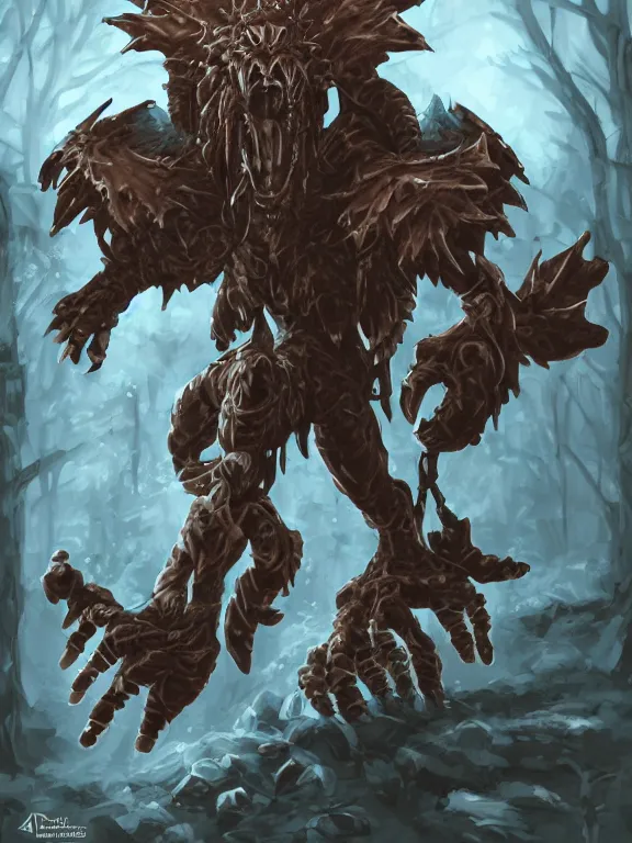 Image similar to kingdom hearts beast in the woods, highly detailed, digital art, sharp focus, trending on art station, warhammer 4 0 k fantasy,