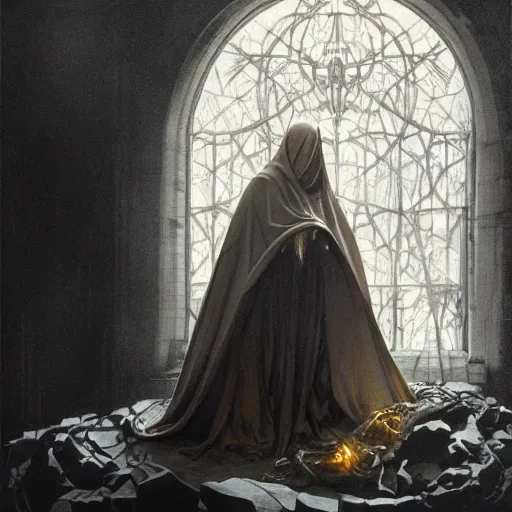 Image similar to death himself, physically accurate, moody dynamic lighting, very very intricate, very very elegant, highly detailed, digital painting, artstation, HR GIGER, Hieronymus Bosch, Francis Bacon, concept art, smooth, very beautiful, sharp focus, illustration, art by artgerm and greg rutkowski and alphonse mucha