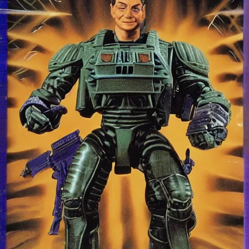 Image similar to george soros small soldiers 1 9 9 7, japanese vhs cover art