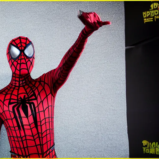 Prompt: snoop dogg as spiderman, full body shot, highly - detailed, sharp focus, award - winning