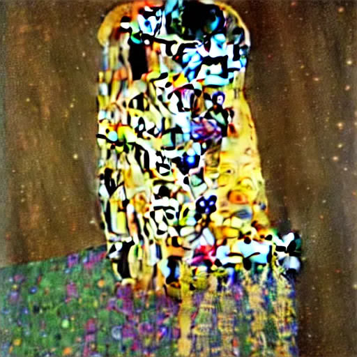 Prompt: the world of dreams by gustav klimt