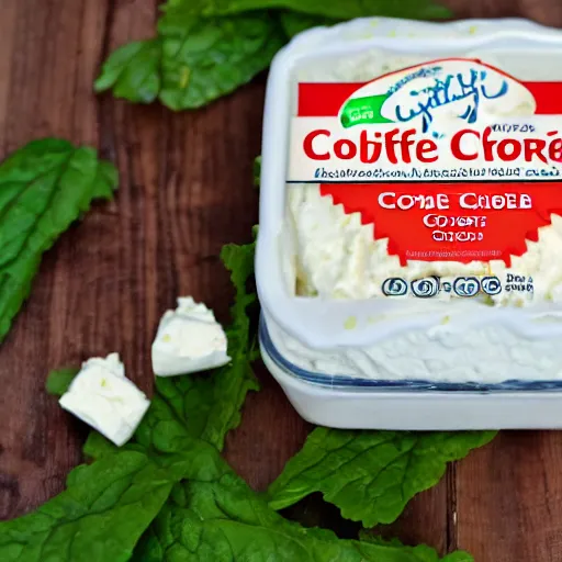 Prompt: cottage core cheese