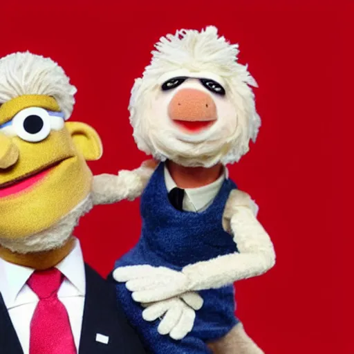 Prompt: Joe Biden as a Muppet 4k