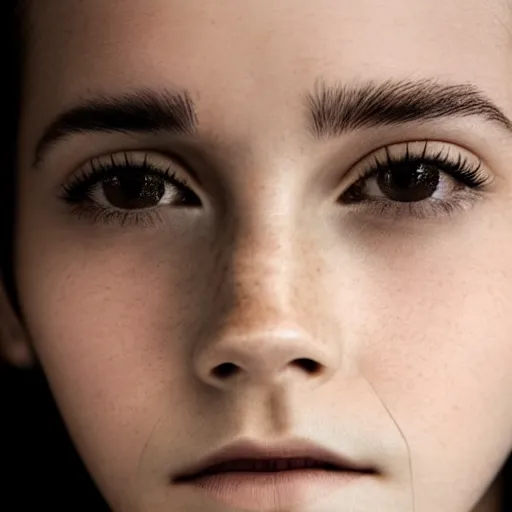 Image similar to emma watson, half japanese, portrait, close up, shallow depth of field, award winning,