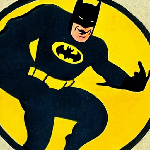 a vintage classic batman logo from 1 9 3 9 | Stable Diffusion | OpenArt