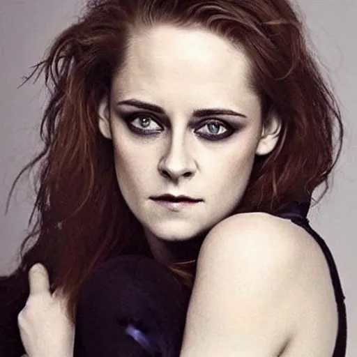 Image similar to photo of the lovechild of emily watson and kristen stewart