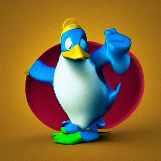 Image similar to 3 d realistic duckula