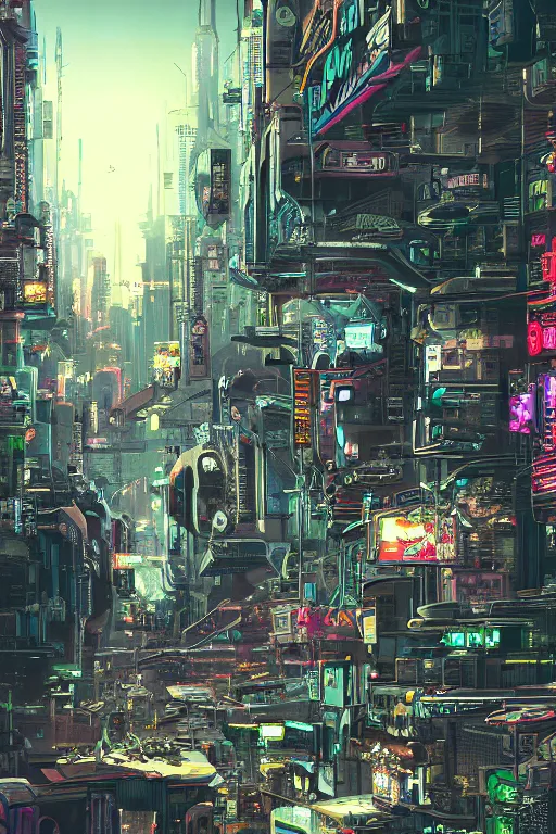 Image similar to an intricate cyberpunk background fully detailed. small details. sharp focus