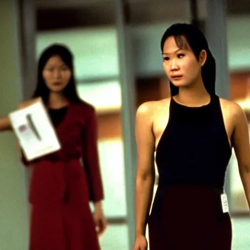 Image similar to Thai women in American Psycho (1999)