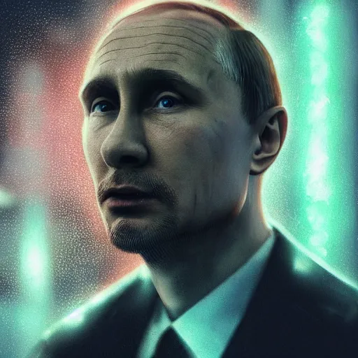 Image similar to putin mixed with rat, art by alessio albi 8 k ultra realistic, angel wings, lens flare, atmosphere, glow, detailed, intricate, full of colour, led lighting, trending on artstation, 4 k, hyperrealistic, focused, extreme details, unreal engine 5, masterpiece