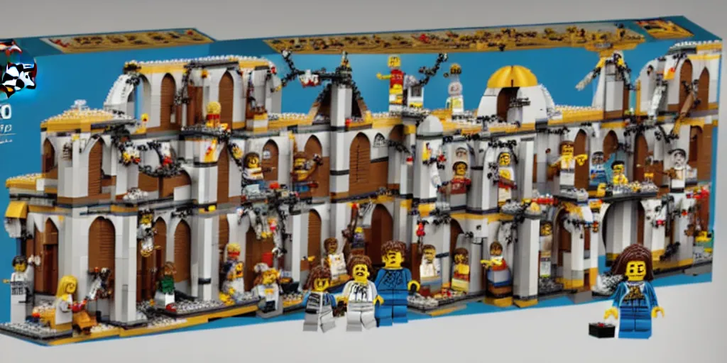 Image similar to the lego bible