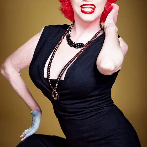 Prompt: Lucy from the I Love Lucy show, professional photography, portrait