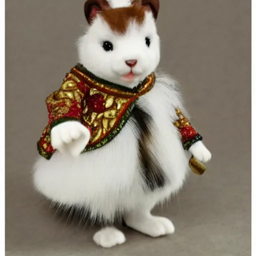 Image similar to liberace as a calico critters