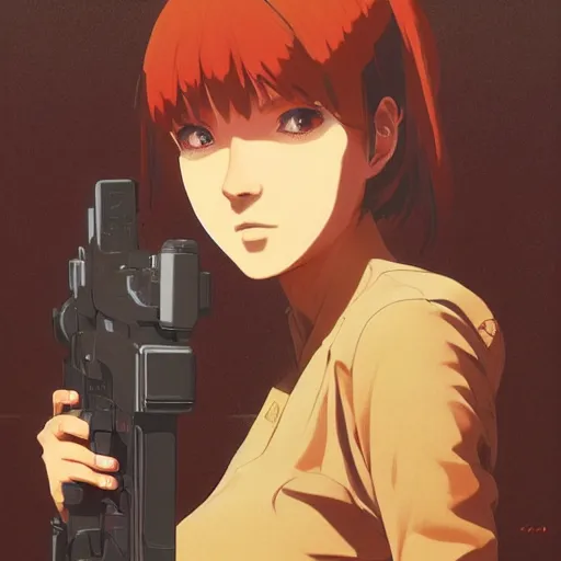 Prompt: capybara holding a blaster, very very anime!!!, fine - face, realistic shaded perfect face, fine details. anime. realistic shaded lighting poster by ilya kuvshinov katsuhiro otomo ghost - in - the - shell, magali villeneuve, artgerm, jeremy lipkin and michael garmash and rob rey