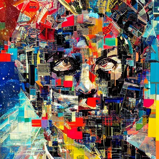 Prompt: Liminal space in outer space by Derek Gores