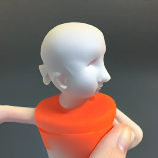 Image similar to a 3d printed toy for my kids, fresh from the printer