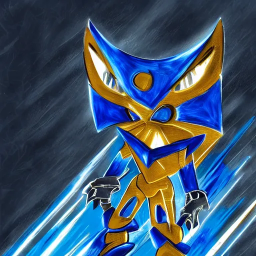 Prompt: metal sonic, digital painting, expressionistic, intricate detail, meticulous brush strokes, genius composition, masterpiece, work of art, 4 k wallpaper