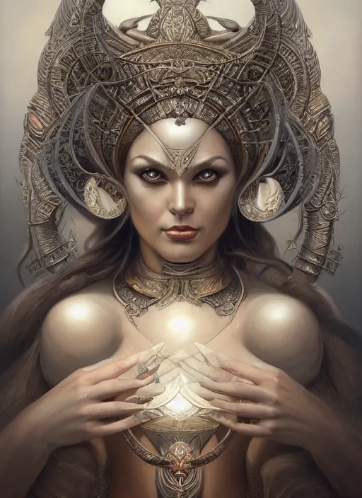 Prompt: goddess of balance and judgement, elegant, highly detailed, centered, digital painting, artstation, concept art, smooth, sharp focus, illustration, artgerm, tomasz alen kopera, peter mohrbacher, donato giancola, joseph christian leyendecker, wlop, frank frazetta