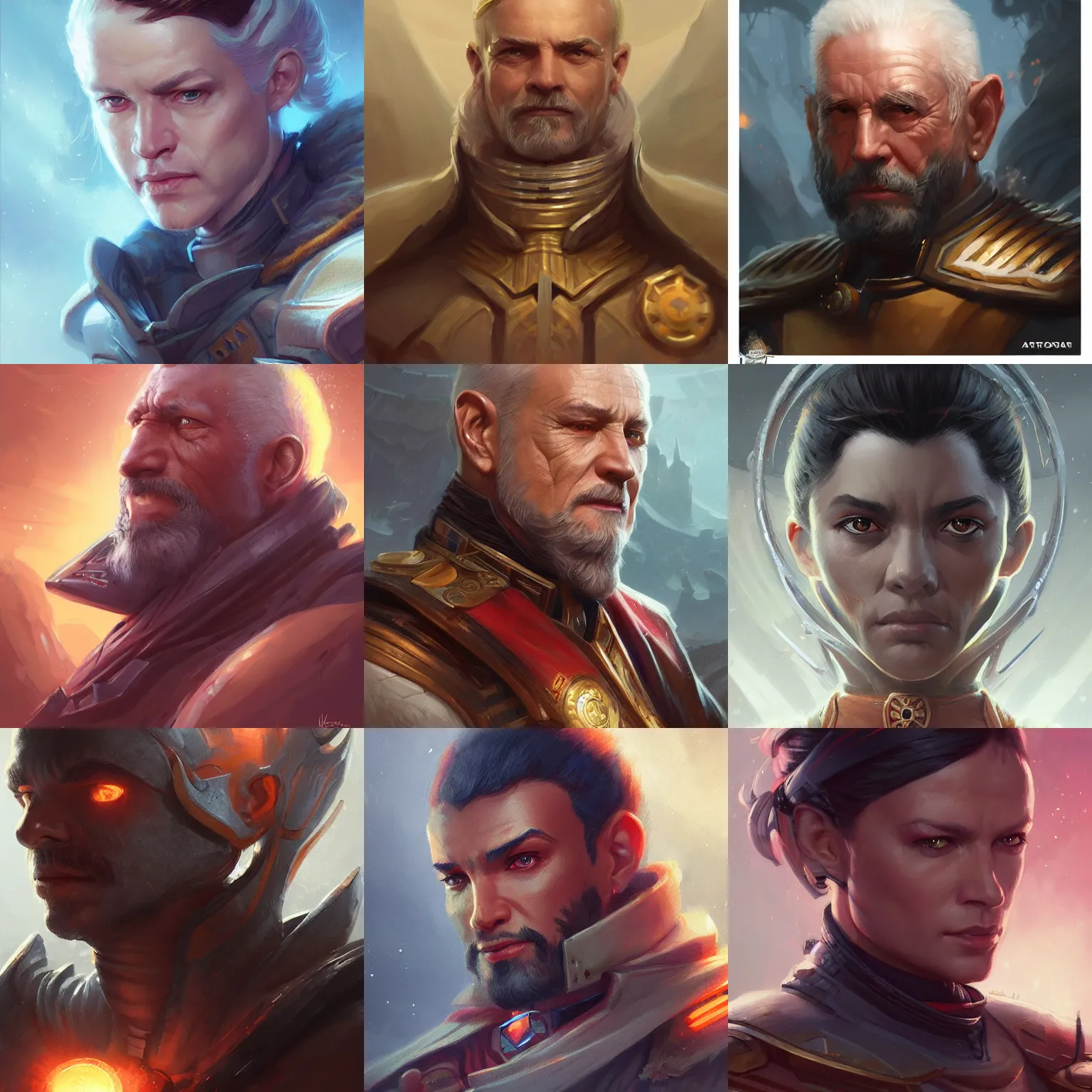 Prompt: grand admiral, d & d, fantasy, portrait, highly detailed, headshot, digital painting, trending on artstation, concept art, sharp focus, illustration, art by artgerm and greg rutkowski and magali villeneuve