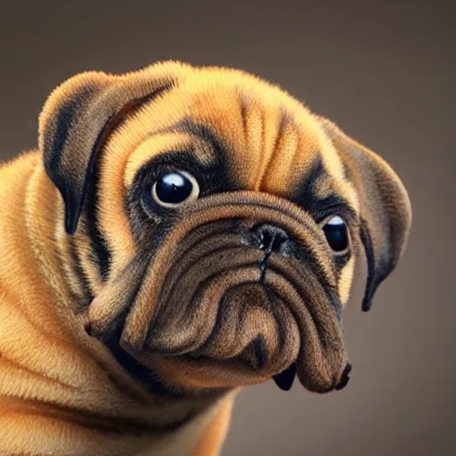 Image similar to tardigrade puppy, macro photo