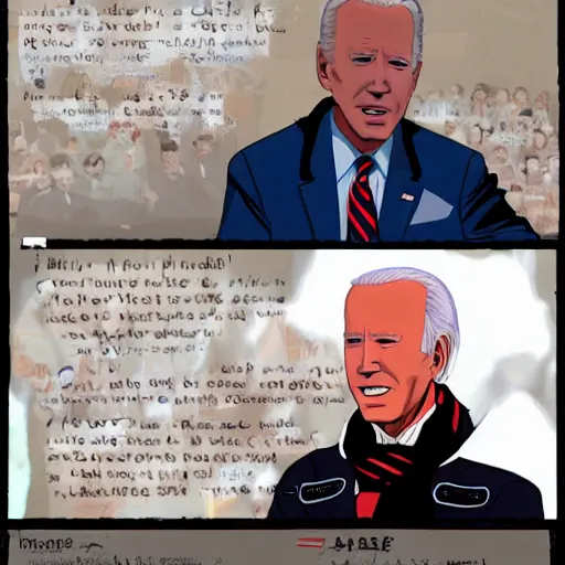 Image similar to joe biden as hokage