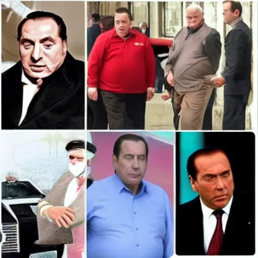 Image similar to obese Silvio berlusconi